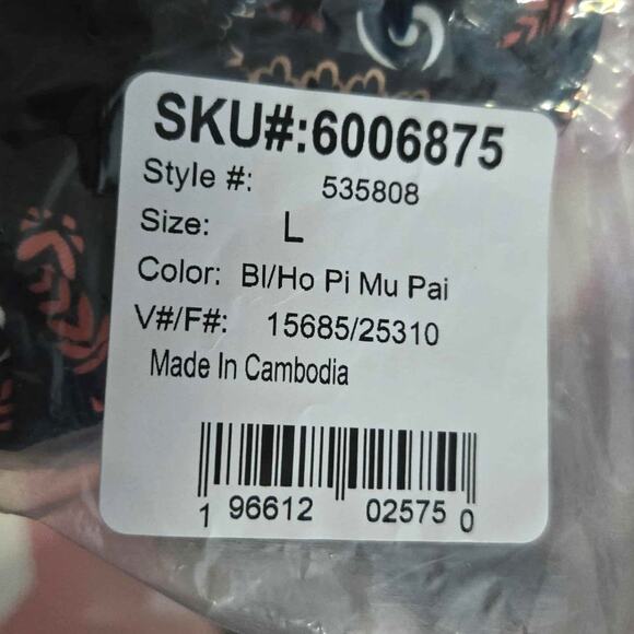 Land's End Women's Square Neck Halter Swim Dress One Piece Swimsuit Size L NWT - Picture 5 of 5